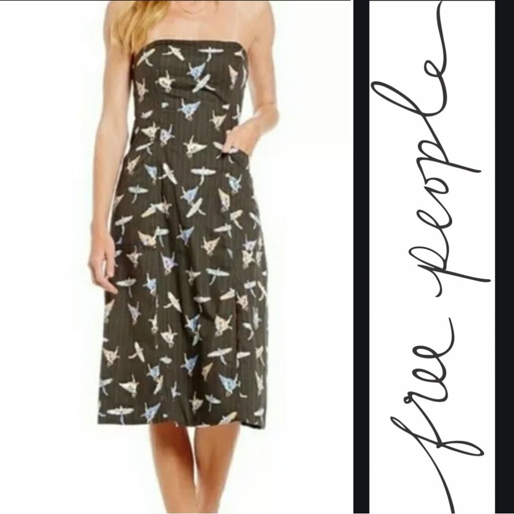 Free People Strapless Dress
